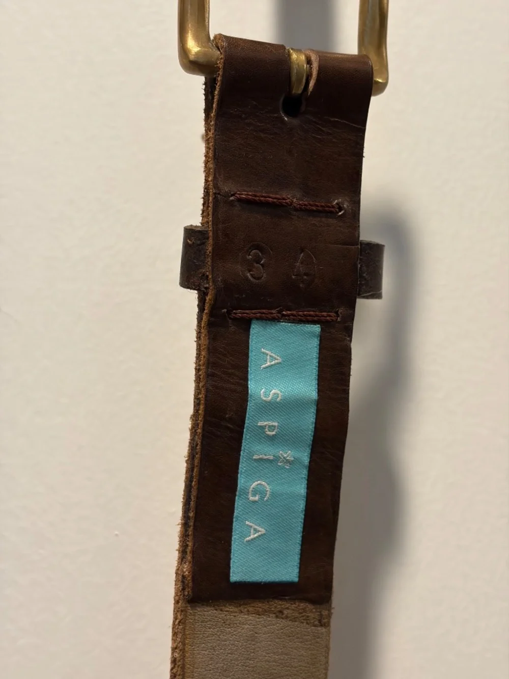 Aspiga Beaded Belt Size 34
